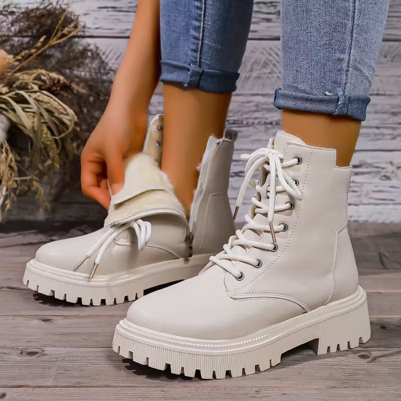 Women’s Chunky Orthopaedic Platform Ankle Boots
