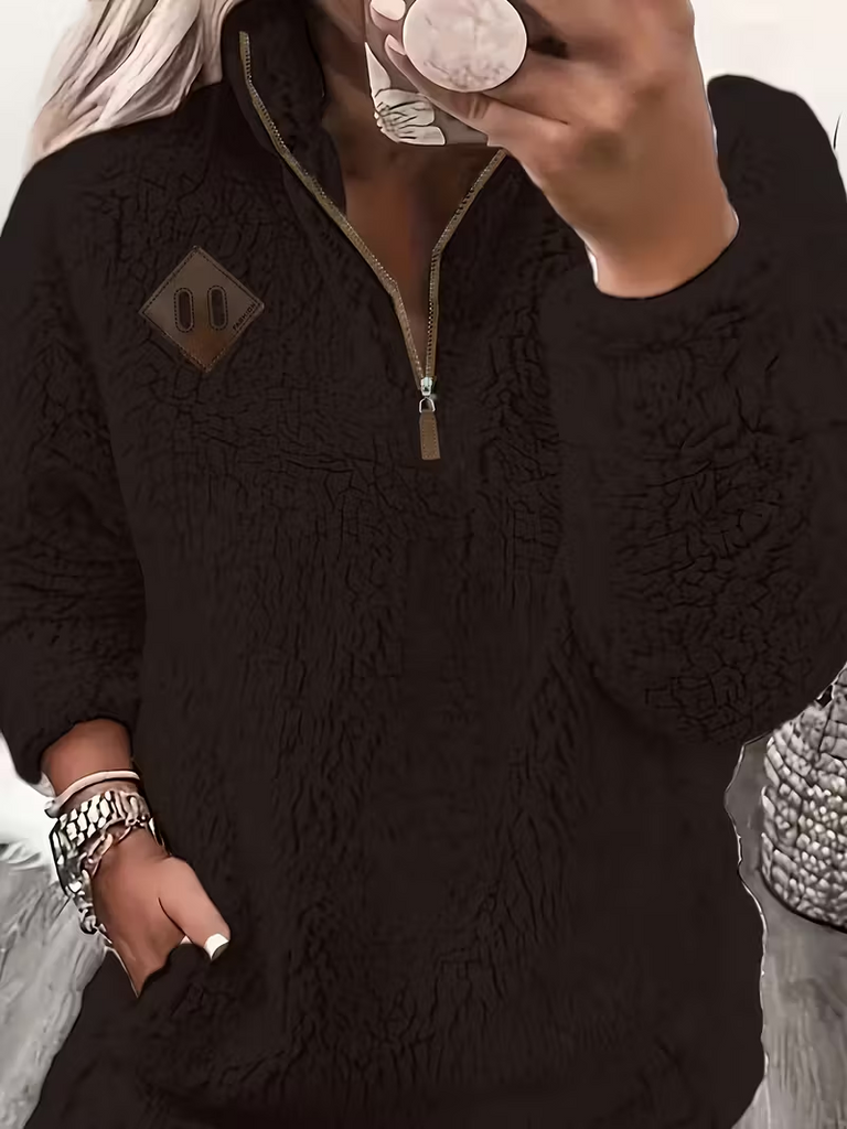 Women’s Stylish & Elegant Directional Hoodie Top