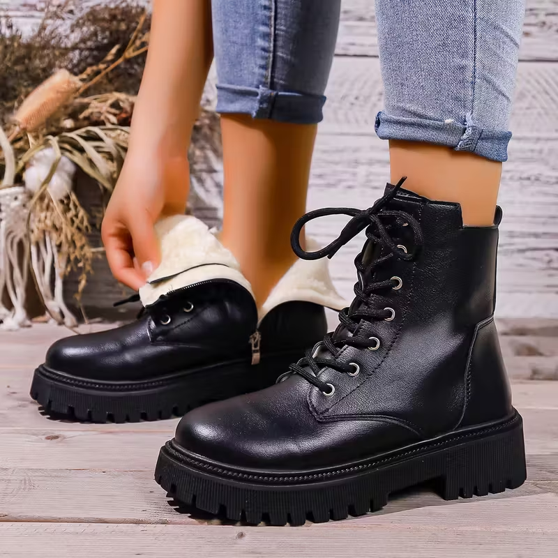 Women’s Chunky Orthopaedic Platform Ankle Boots