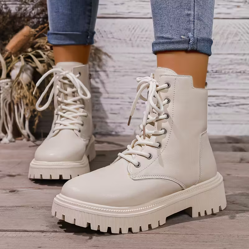 Women’s Chunky Orthopaedic Platform Ankle Boots