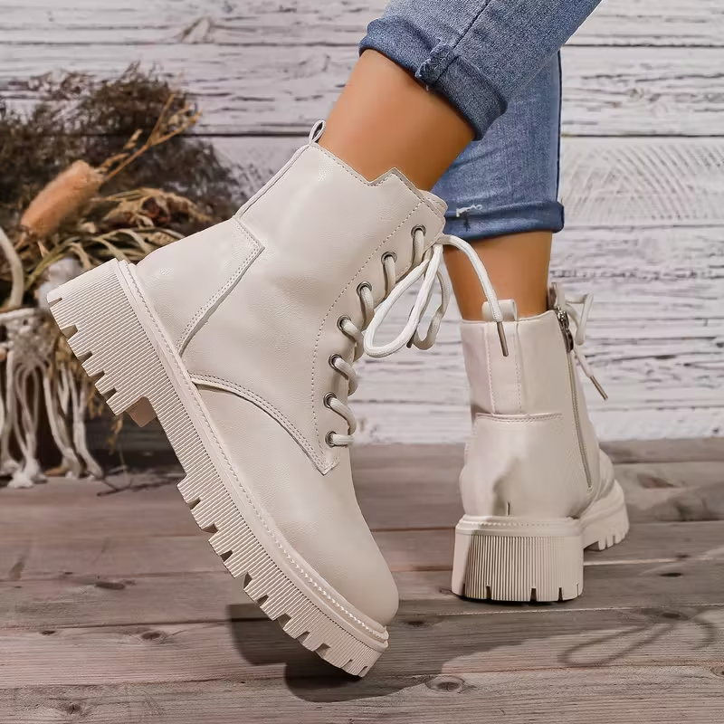 Women’s Chunky Orthopaedic Platform Ankle Boots