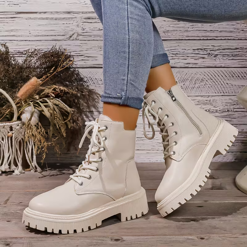 Women’s Chunky Orthopaedic Platform Ankle Boots