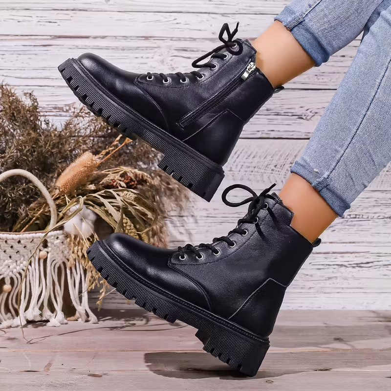 Women’s Chunky Orthopaedic Platform Ankle Boots