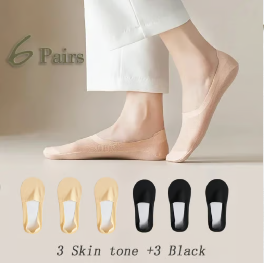 Invisible Comfort No-Show Socks