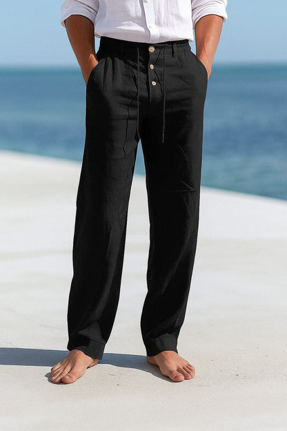 Men's Lightweight Linen Trousers