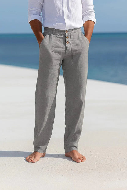 Men's Lightweight Linen Trousers