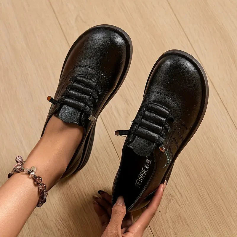 Women’s Orthopaedic Leather Support Walking Shoes