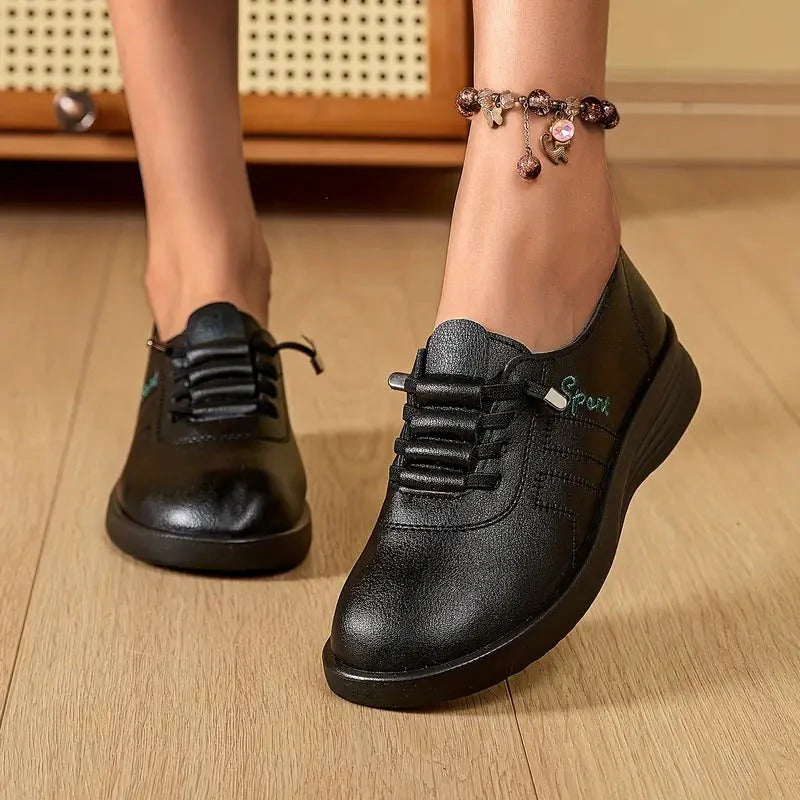 Women’s Orthopaedic Leather Support Walking Shoes