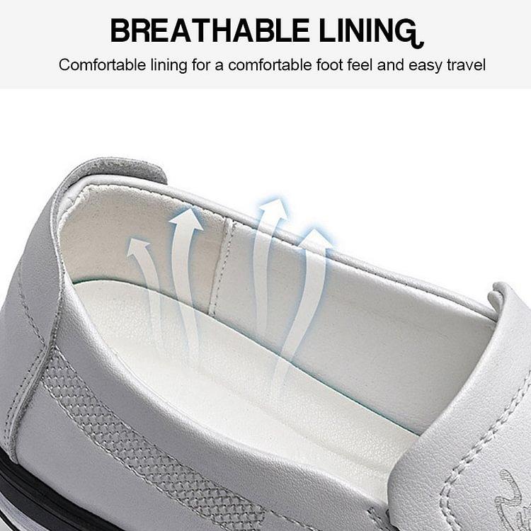 New Fashion Men's Mesh Leather Loafers