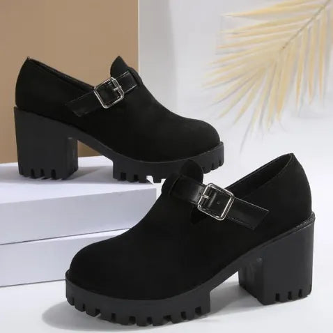 Women’s Supportive Chunky Heel Comfort Shoes