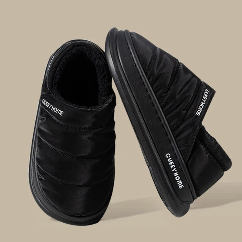 Queey Home Winter Plush Slippers