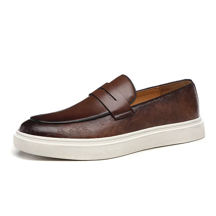 Men's Leather Casual Loafers