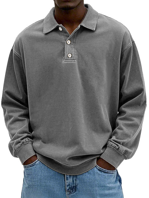 Men’s Classic Long-Sleeved Shirt