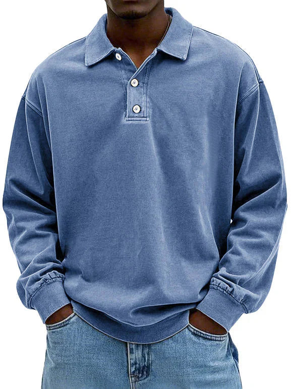 Men’s Classic Long-Sleeved Shirt