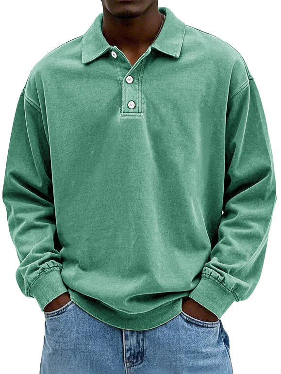 Men’s Classic Long-Sleeved Shirt