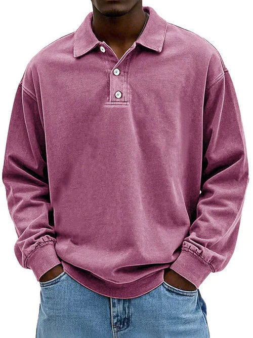 Men’s Classic Long-Sleeved Shirt