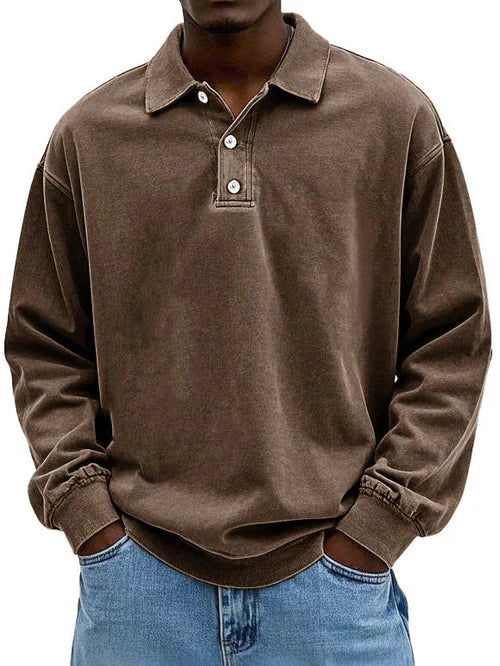 Men’s Classic Long-Sleeved Shirt