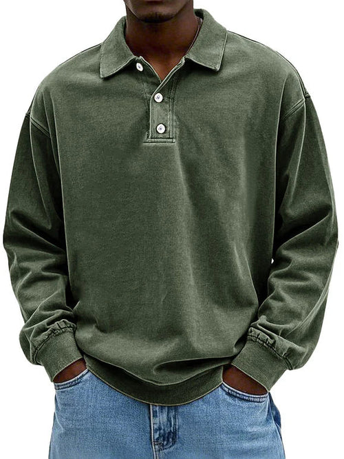 Men’s Classic Long-Sleeved Shirt