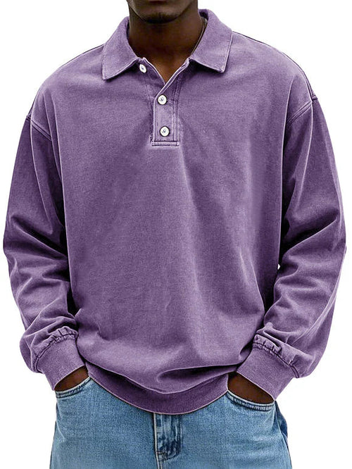 Men’s Classic Long-Sleeved Shirt
