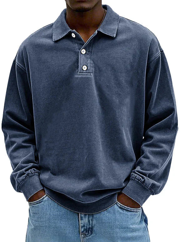 Men’s Classic Long-Sleeved Shirt