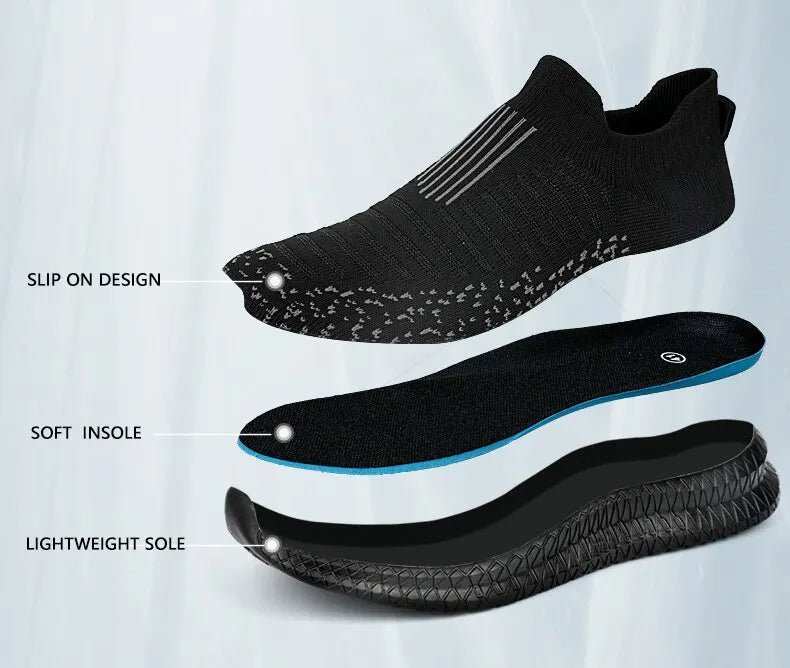 Men's Slip On Running Shoes