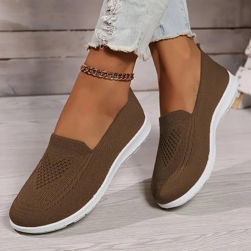 Women's Knit Slip-On Sneakers