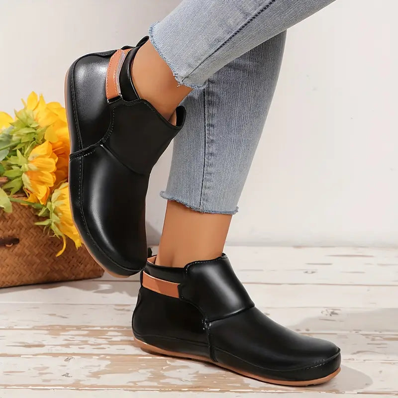 Women's Trendy Slip-On Platform Boots