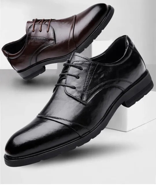 Men’s Premium Orthopaedic Lace-Up Leather Shoes
