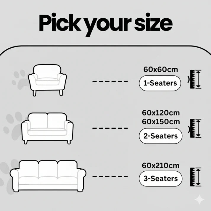 Plush Quilted Non-Slip Pet Sofa Protector Cover