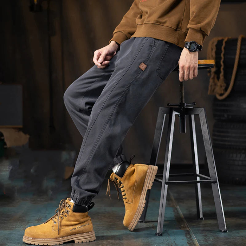 Men’s Plush-Lined Winter Cargo Joggers