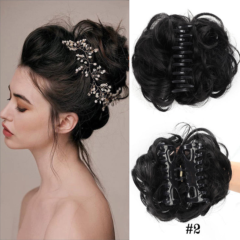 Clip-In Natural-Look Bun Hair Piece