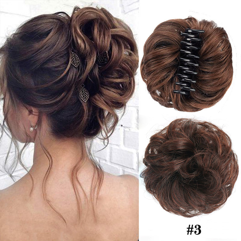 Clip-In Natural-Look Bun Hair Piece