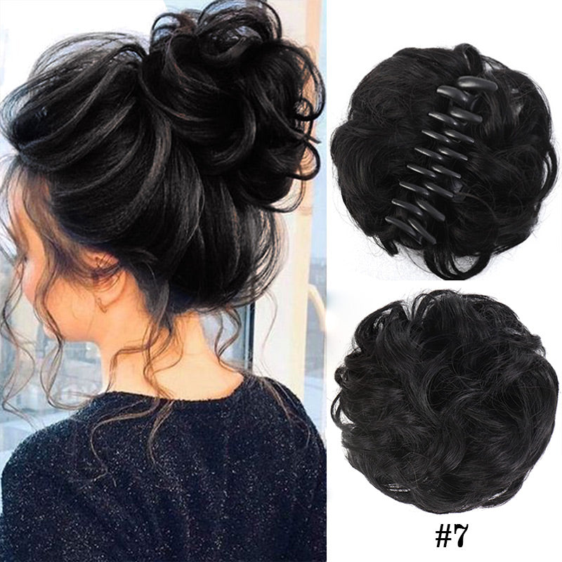 Clip-In Natural-Look Bun Hair Piece
