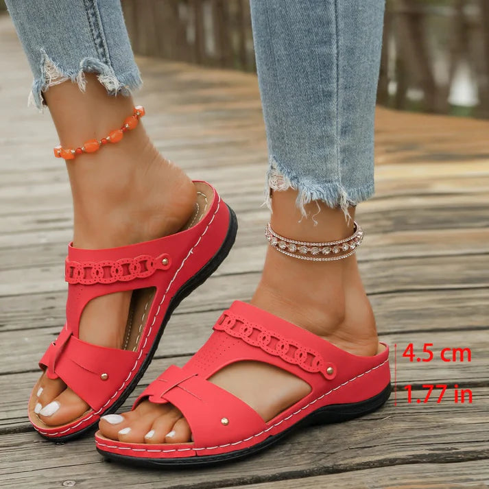 Women's Summer Platform Sandals with Stylish Cutout