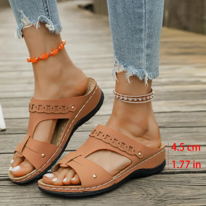 Women's Summer Platform Sandals with Stylish Cutout