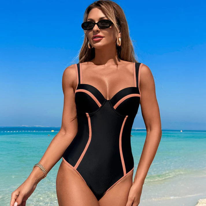 🏖️ Slimming and sexy one-piece swimsuit 👙