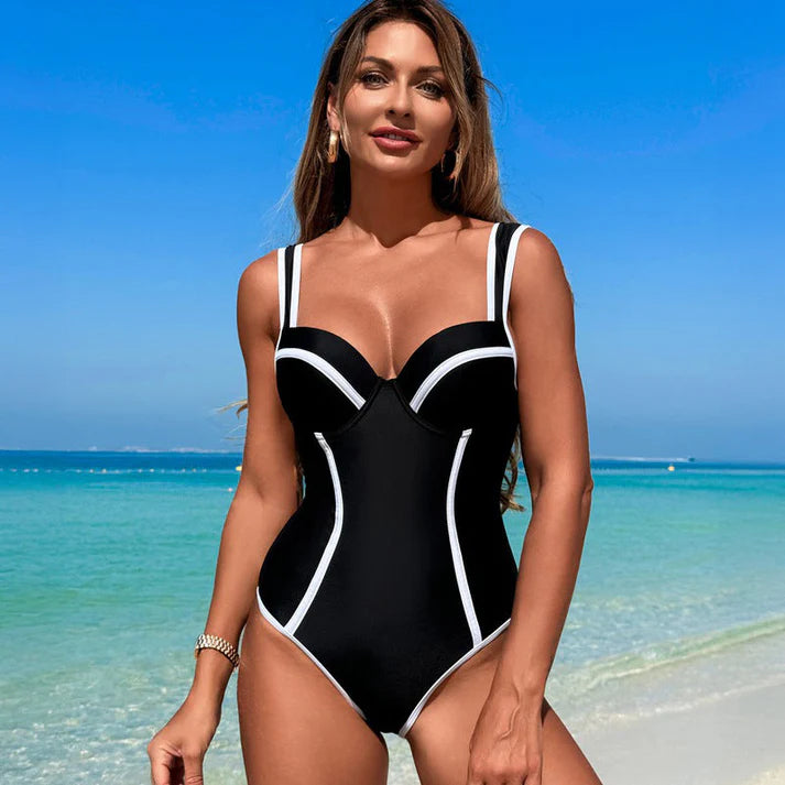 🏖️ Slimming and sexy one-piece swimsuit 👙