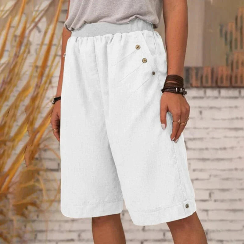 Women Summer Casual Pocket Shorts