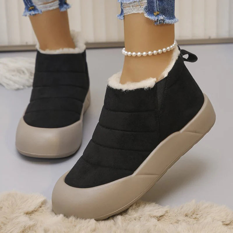 Women's Waterproof Soft-Sole Cotton Winter Boots