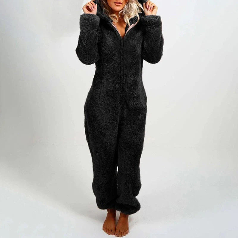 Plush Hooded Lounge Onesie