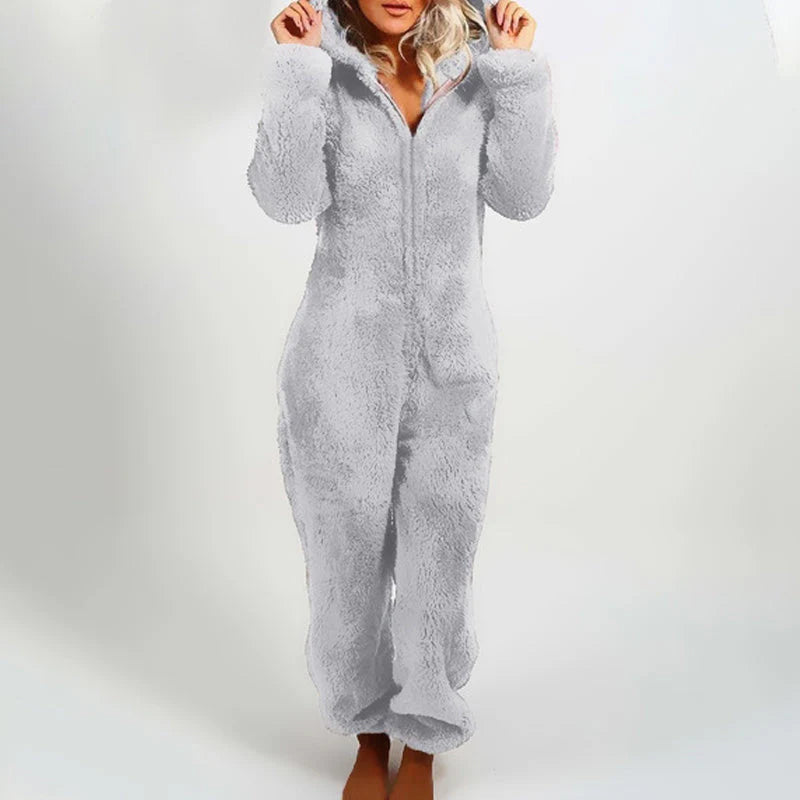 Plush Hooded Lounge Onesie