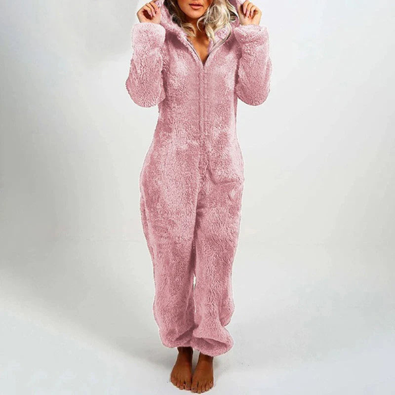 Plush Hooded Lounge Onesie