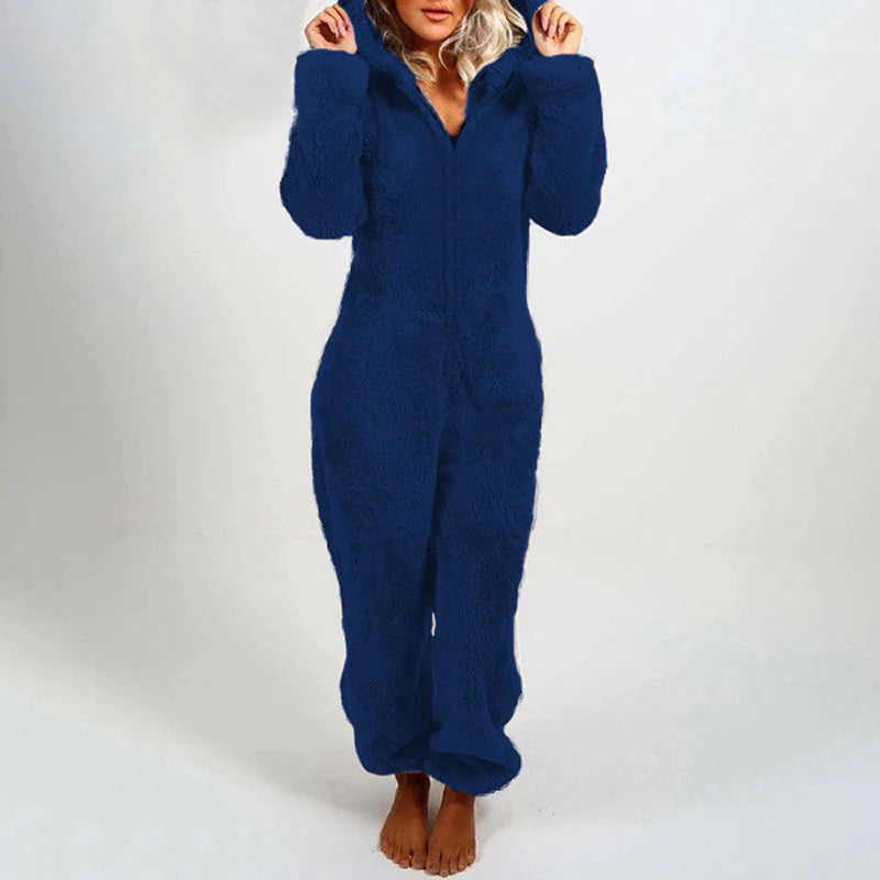 Plush Hooded Lounge Onesie