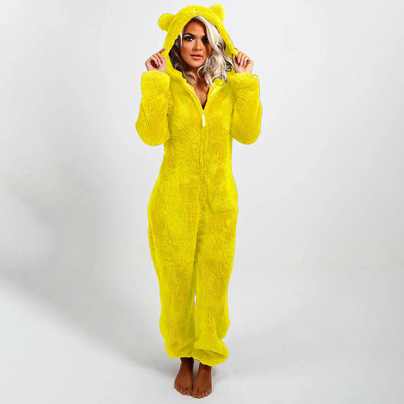 Plush Hooded Lounge Onesie