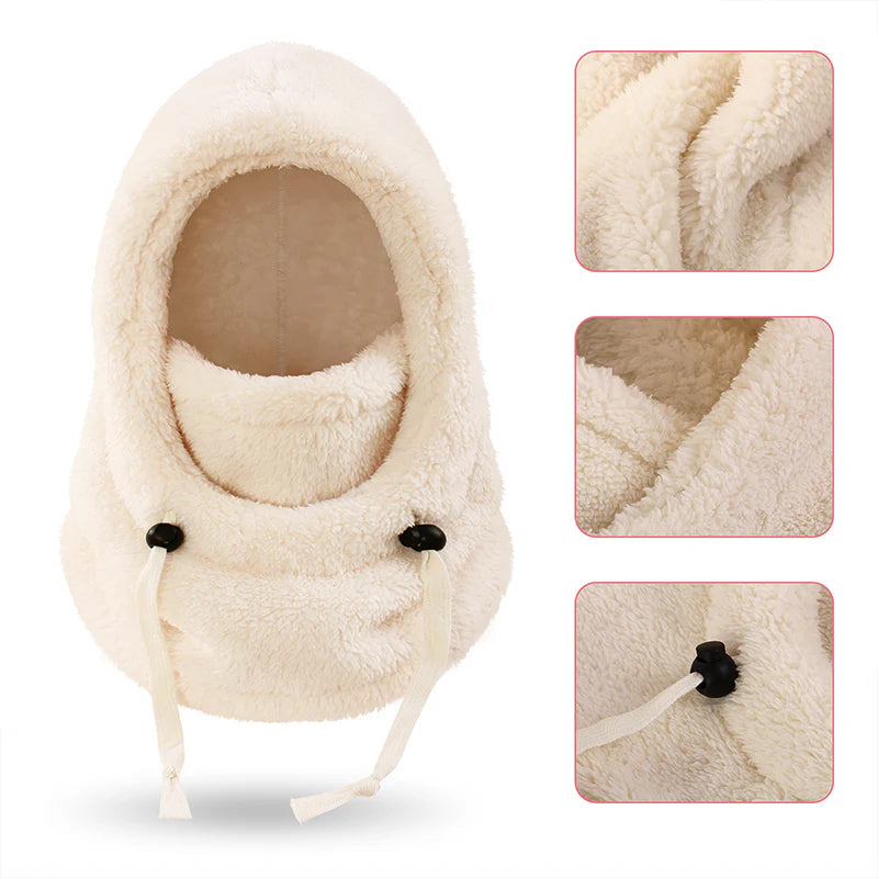 Children’s Cosy 3-in-1 Winter Hooded Hat