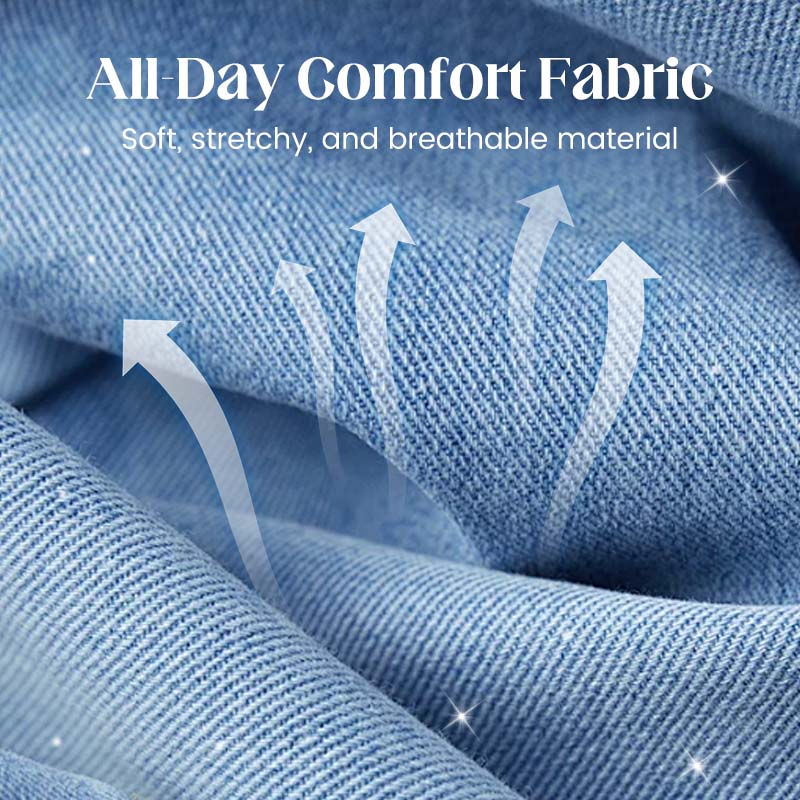 Women’s Rhinestone Straight-Leg Sparkle Jeans