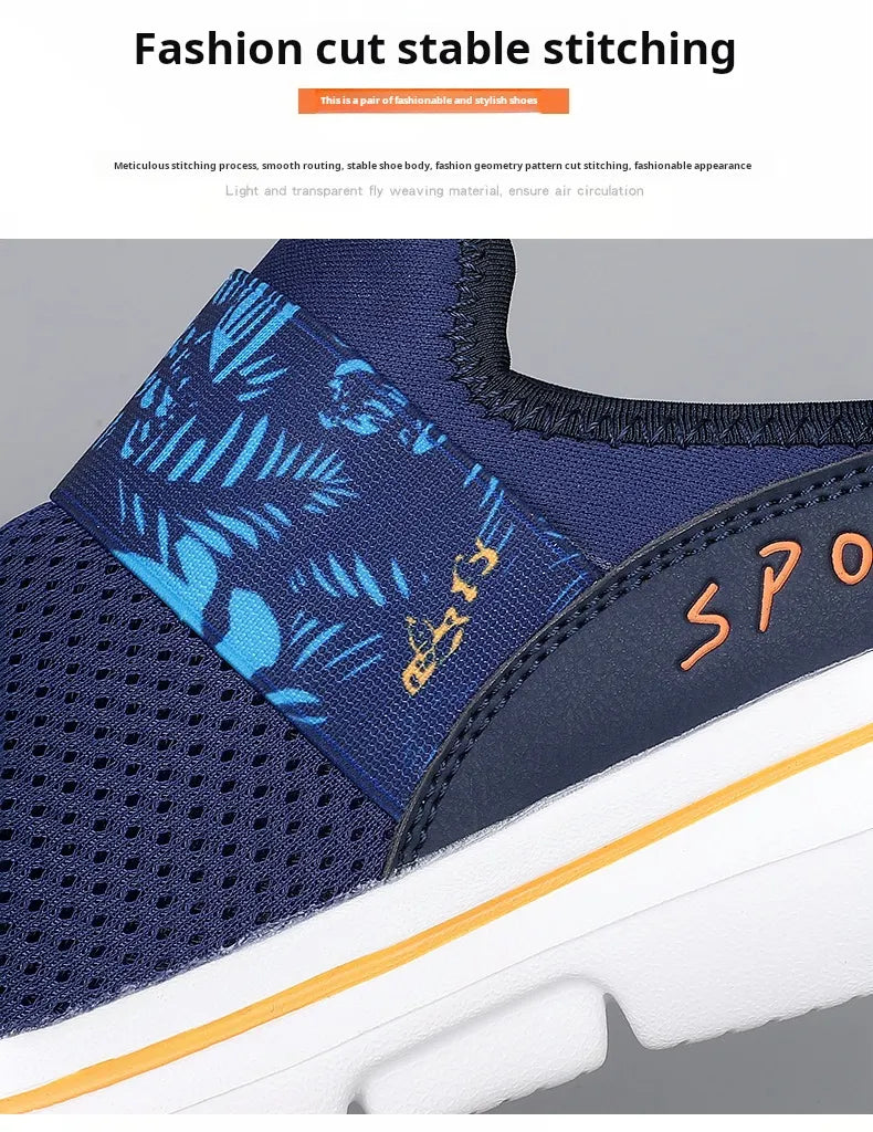 Men’s Breathable Comfort Support Slip On Sandals