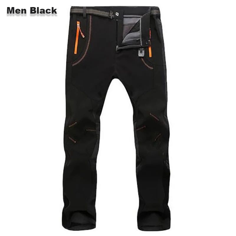 Men's Waterproof Fleece Hiking Pants