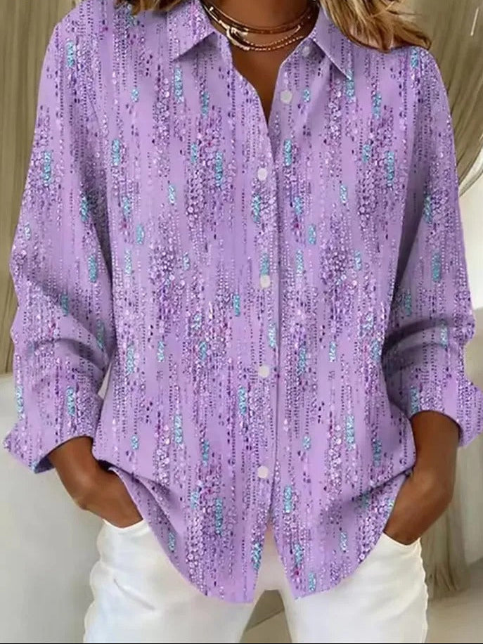 Willowbrook Plaid Long-Sleeve Work Blouse