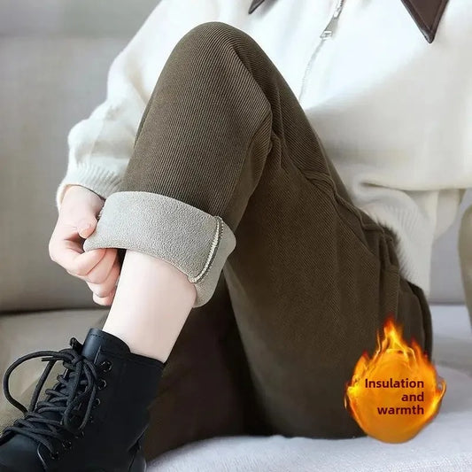 Women’s High-Waist Thermal Trousers
